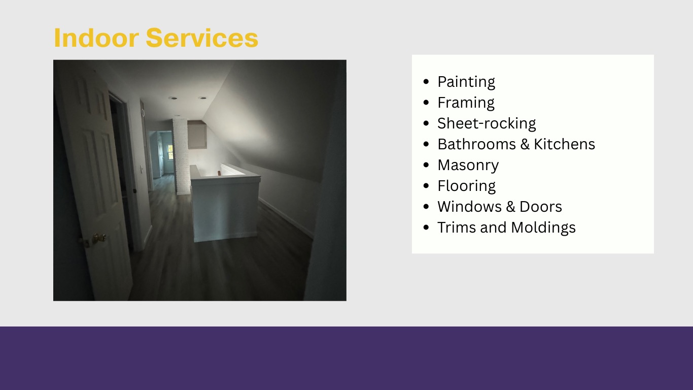 Outdoor services